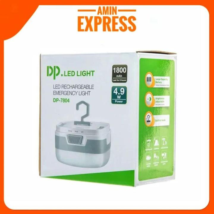DP Portable Rechargeable Emergency LED Light DP-7804