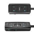External USB Sound Card 7.1 Channel 3D Audio Adapter 3.5mm. 