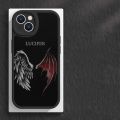 Devil Bad Boy Anime Phone Case Lambskin For Iphone 15 13 Pro Max 12 11 14 Mini X Xr Xs 8 7 Puls Se Luxury Mobile Cover. 