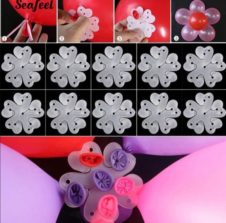 3pcs%20premium%20Flower%20Balloon%20Clip%20Flower%20Balloon%20Clips%20for%20balloons%20-%20Image%203