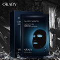 Oppei Activated Charcoal Cleansing Purifying Moisturizing Mask 25ml*10pcs Hydrating Moisturizing Mask Moisturizing Mask Manufacturer.