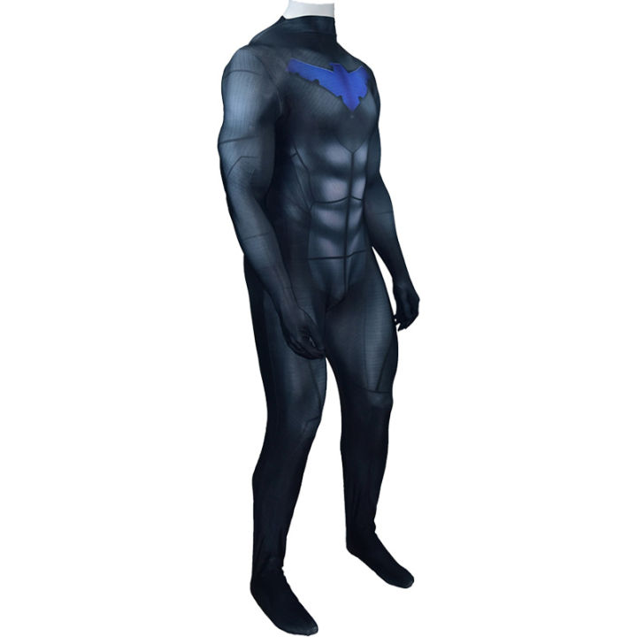 Movies%20Nightwing%20Cosplay%20Costume%20Bodysuit%20Superhero%20Jumpsuuit%20Comic%20Zentai%20Suit%20Halloween%20Carnival%20for%20Party%20Men%20Kids%20Role%20Play%20-%20Image%202