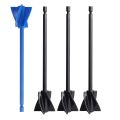 4 Pcs Reusable Paint and Resin Mixer Paddle to Mix Epoxy Resin Paint Ceramic Glaze. 