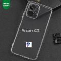Realme C33 Cover Soft Transparent Full Protection Clear Back Cover for Realme C33 Cases - Phone - Camera (Back Case Cover For Smartphone). 