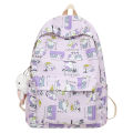 Bag new 202 Japanese cartoon backpack 3 forest fashion graffiti cute large capacity campus style girls schoolbag tide. 
