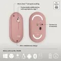 Logitech Pebble 2 Combo, Wireless Keyboard and Mouse, Quiet and Portable, Customisable, Logi Bolt, Bluetooth, Easy-Switch for Windows, macOS, iPadOS, Chrome. 