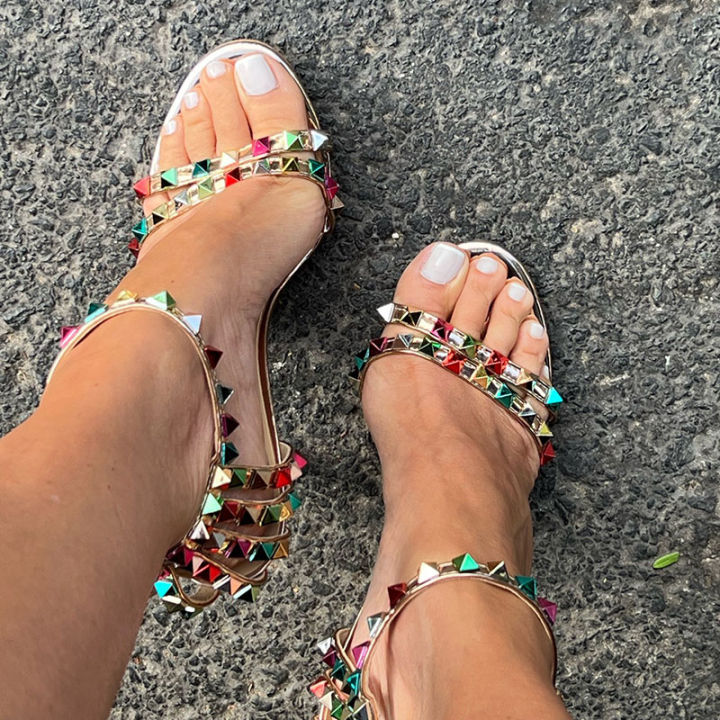 Summer%20Women%2011cm%20High%20Heels%20Rivets%20Studded%20Sandals%20Lady%20Sandles%20Stiletto%20Gladiator%20Pumps%20Stripper%20Fetish%20Open%20Toe%20Luxury%20Shoes%20House%20Foocus%20-%20Image%203