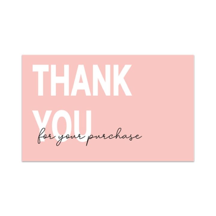 30pcs/Pack%20Flower%20Floral%20Thank%20You%20Cards%20Pink%20Small%20Business%20Card%20for%20Bakery%20Wedding%20Party%20Baby%20Shower%20Package%20Insert%20Mailer%20Bag%20-%20Image%206