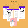 Mini Pocket Printer Camera Instant Print Portable Thermal Printing Machine Wireless BT for Picture Label DIY Handcraft Note List. 