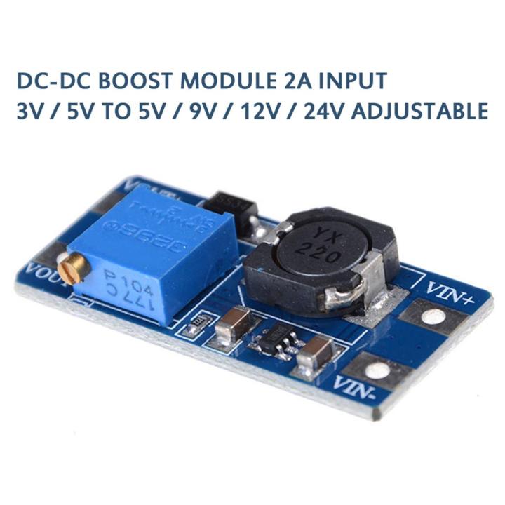 DC-DC Boost Module 2A Boost Power Supply Board Step Up Converter ...