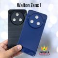 Walton ZENX 1 Back Cover Soft Silicone Case Fiber Glossy Back Cover ZENX 1 Back Case Premium Quality Phone Cases. 