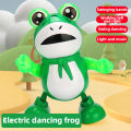 Electric Dancing Frog Toy With Music Lights Dancing Frog Toys For Boys Girls Birthday Xmas Gifts.