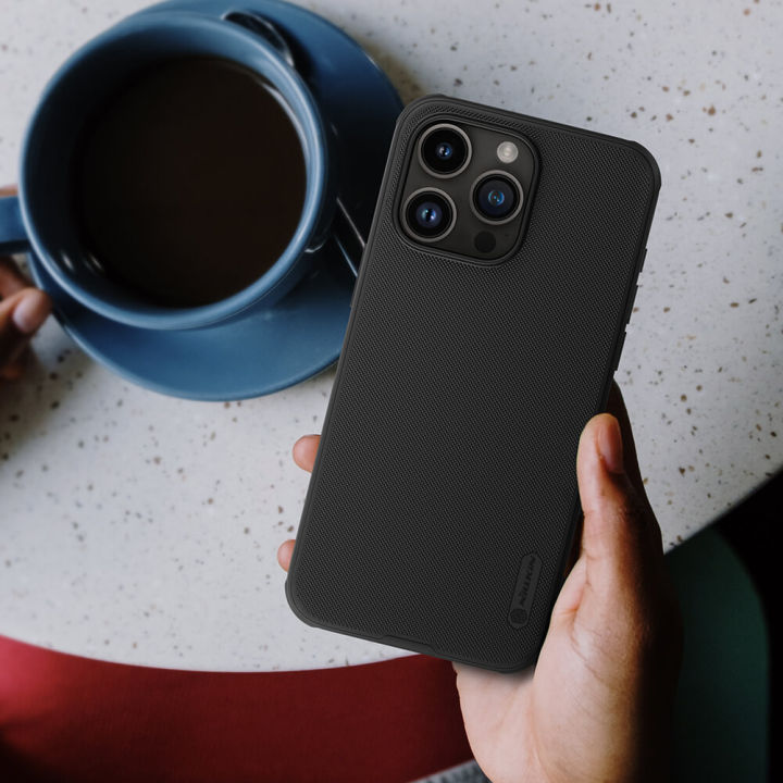 Nillkin%20(%20iPhone%2015%20Pro%20)%20Super%20Frosted%20Shield%20Pro%20Matte%20cover%20case%20for%20Apple%20iPhone%2015%20Pro%20(without%20LOGO%20cut)%20-%20Black%20-%20Image%202