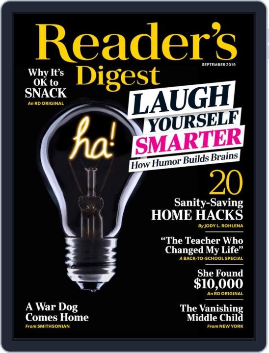Reader's Digest, September, 2019