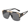 New Luxury Oversized Man Sunglasses Brand Designer Sun Glasses For Woman Fashion Gradient Square Shades.