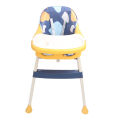 Toddler High Chair Ergonomic Baby Security High Chair Adjustable Slip Proof Safe for Kids for Dinner. 