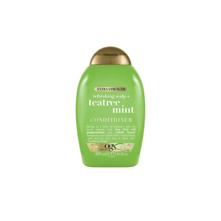 International European product Hair care Ogx Teatree Mint Conditioner used for male/ female - 385 ml
