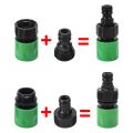 Garden Quick Connect Release Water Hose Fittings Plastic Connectors, Male & Female 3/4 Inch GHT 10Pcs. 