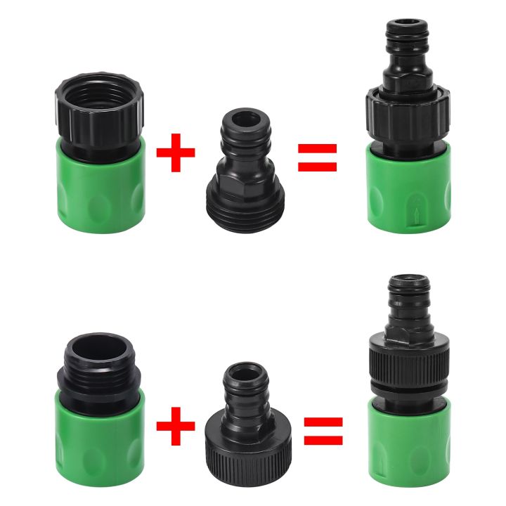 Garden%20Quick%20Connect%20Release%20Water%20Hose%20Fittings%20Plastic%20Connectors,%20Male%20&%20Female%203/4%20Inch%20GHT%2010Pcs%20-%20Image%206