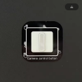 Metal Glass Camera Capacitor Button Sticker for iPhone 16 Pro Max, 16 Plus, 16 Pro, iPhone 16, Photo Camera Control Button Phone Cover. 