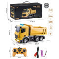 GC Remote Control Engineering Vehicle Model 6-channel Electric Excavator Dump Truck Fire Truck Toys For Birthday Xmas Gifts. 