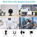 Car Wireless Magnetic Trailer Hitch Rear View Camera Reversing Monitoring Device 128G TF Card Vehicle Parking Revere Camera. 