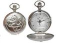 Steel Tone Anime Fullmetal Alchemist Pocket Watch 1pcs/lot 3 Color Cosplay Edward Elric with Chain Boys Gift Wholesale. 