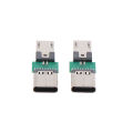 USB Type C Female To Micro USB Male Adapter Connector Type-C Micro USB Charger Adapter. 