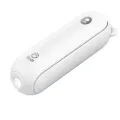 JISULIFE F8X Mini Fan Portable Fan 4800mAh Rechargeable Fan with Power Bank and Flashlight Function. 
