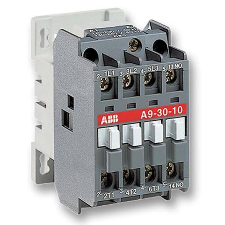 Abb A9-30-10 Magnetic Contactor, 220 - 240 Vac Coil, 9 A At 3-Phase, 21 A At 1-Phase