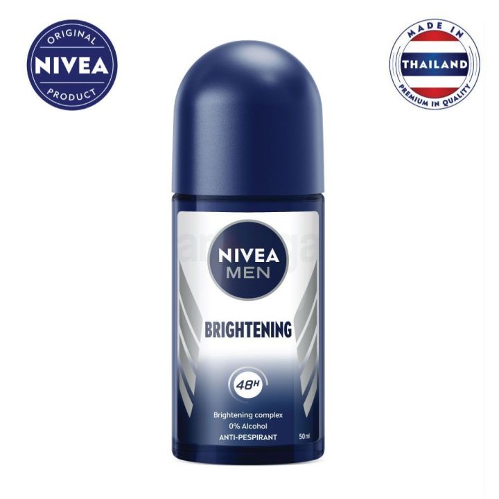 50 ml NIVEA MEN Brightening Deodorant Roll on International Germany product used for male
