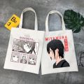 Japanese Horimiya Hori San To Miyamura Kun Anime Handbags Shoulder Bags Casual Shopping Girls Handbag Women Elegant Canvas Bag. 