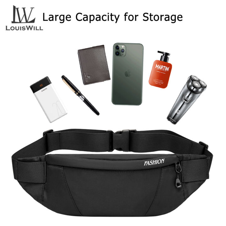 Louiswill's%20Oxford%20Cloth%20&%20Polyester%20-%20Fashionable%20Waist%20Bag%20for%20men%20-%20Image%205