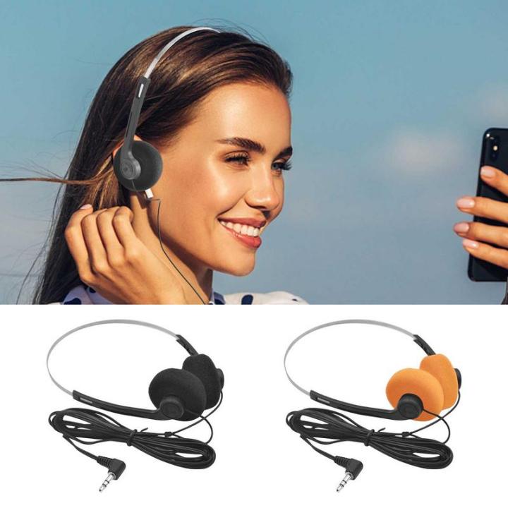 Retro Underwire Headphone Music Mp3 Walkman Style Feelings Portable Wired Small Headphones Sports Fashion Photo Props