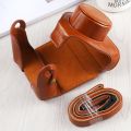 Full Body Camera PU Leather Case Bag with Strap for FUJIFILM X10 / X20. 
