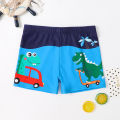 Cartoon boy swimsuit baby swimsuit good fabric boy small, medium and big children's swimming trunks, a substitute children's swimming trunks. 