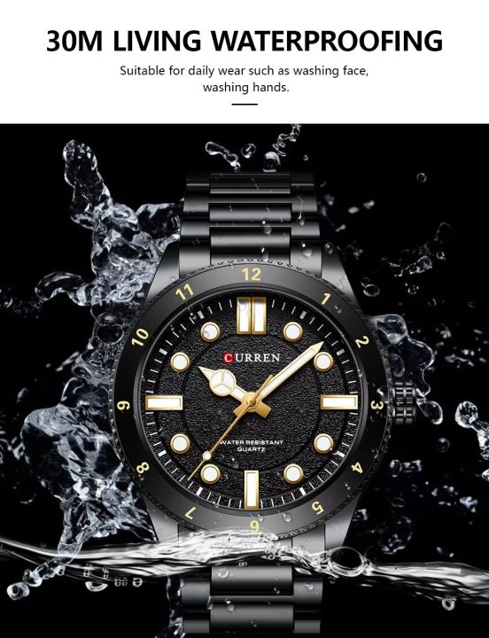 CURREN%208450%20Men's%20Stainless%20Steel%20Watch%20-%20Image%205