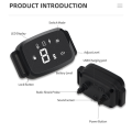 1 PCS HD Digital Display IP67 Waterproof Collar for Dog Rechargeable Bark Stopper (B). 