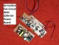 KN-2912  Charger FAN Circuit With Power Board DC 6V Light Fan Charger Circuit Charging Control Fan Circuit Board For AC DC Charger Fans. 
