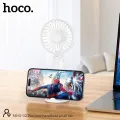 Hoco MMJ02 Portable Hand Carry Mini Handheld Fan - White. 
