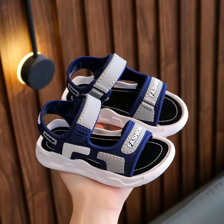 Children's%20and%20girls'%20sandals%202023%20new%20Korean%20version%20of%20soft-soled%20non-slip%20middle-sized%20and%20boys'%20baby%20beach%20sandals%20-%20Image%206