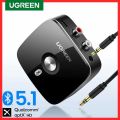 UGREEN CM106 Bluetooth RCA Receiver 5.1 AptX HD 3.5mm Jack Aux Wireless Adapter.