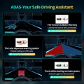 11.3 Imagebon H50 Dash Cam 4K ADAS Wireless CarPlay Android Auto 3 Channel Recording Time Lapse 24h Park Monitor Black Box.