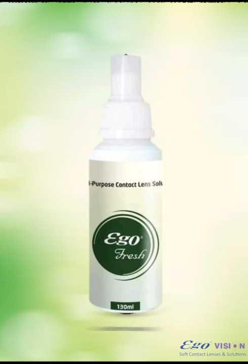 Ego Fresh Contact Lens Solution 130ml, Ego vision Contact Lens Care Multi-purpose Solution 130ml, Lens water, lens solution, ego solution