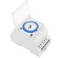 Mechanical Timer Switch Programmable 250VAC 24 Hours For Lights DIY. 