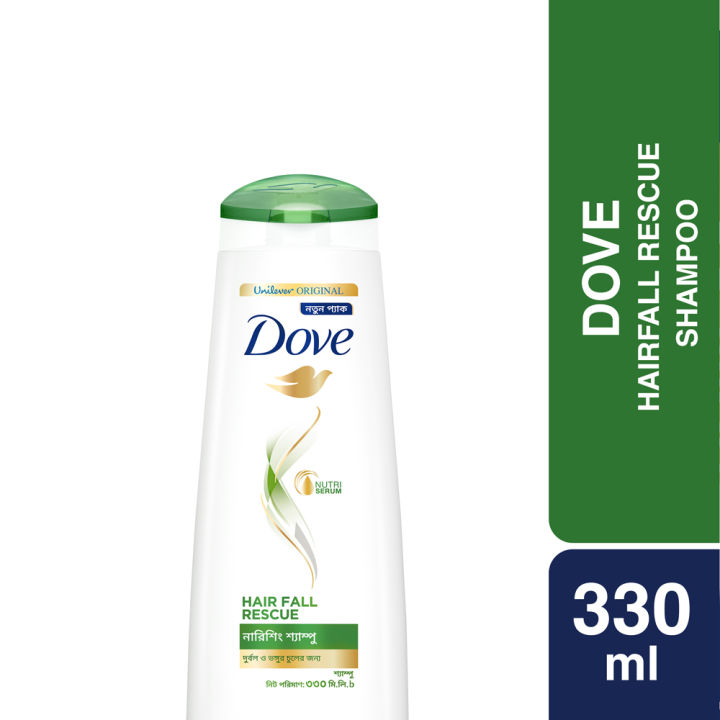 Dove Hair Fall Rescue Shampoo - Nourishing Formula for Strong