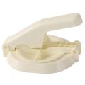 Dumpling Skin Household Press Machine Kitchen Manual Skin Press Mold Dumpling Making Tool Pastry Dough Cutter Beige.