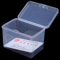 9*5.9*6.5cm Packaging Box Chip Box Storage Transparent Plastic PP Material Box. 