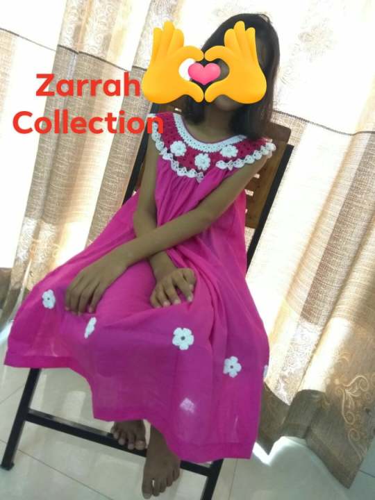 crochet%20baby%20dress%20and%20women%20crochet%20dress%20,%20cotton%20-%20Image%205