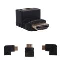 90 Degree Right Angle HDMI Male to Female Adapter.